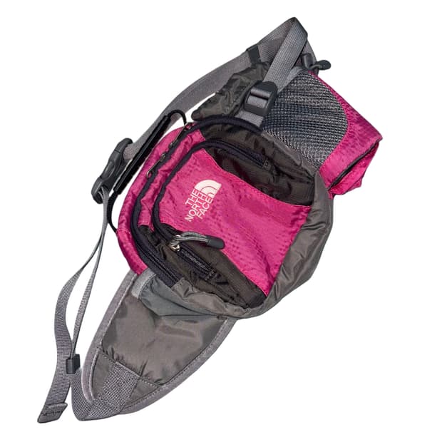 노스페이스 트래킹 힙색 핑크 워터보틀