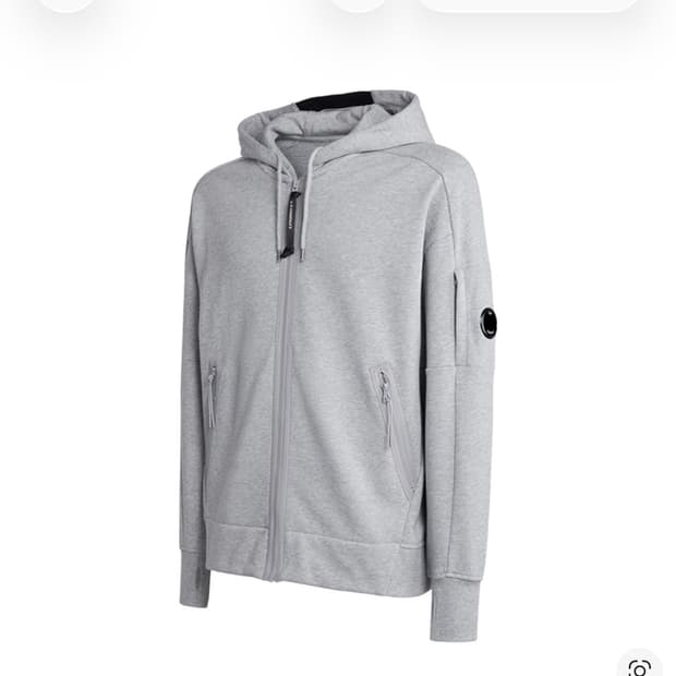 cp컴퍼니 다이애그널 후드집업M