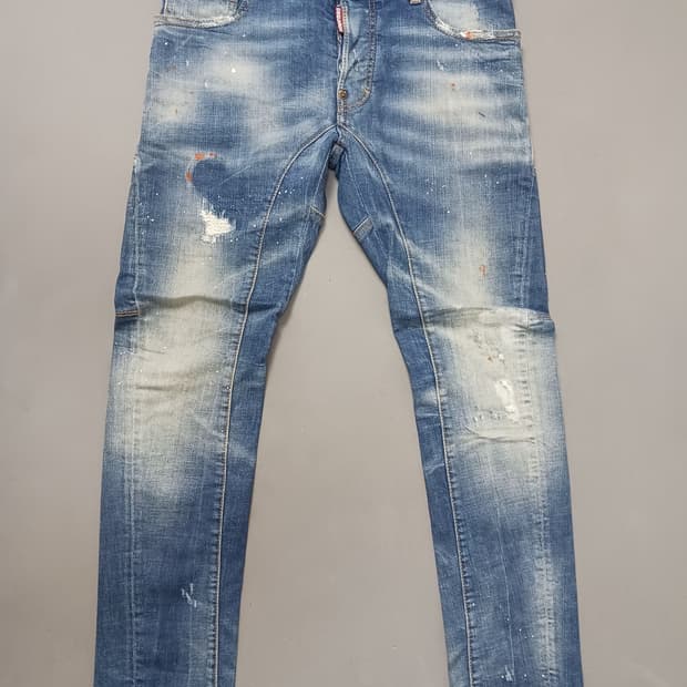 [30] 정품 디스퀘어드2 케이튼브로스 타이디바이커진 청바지