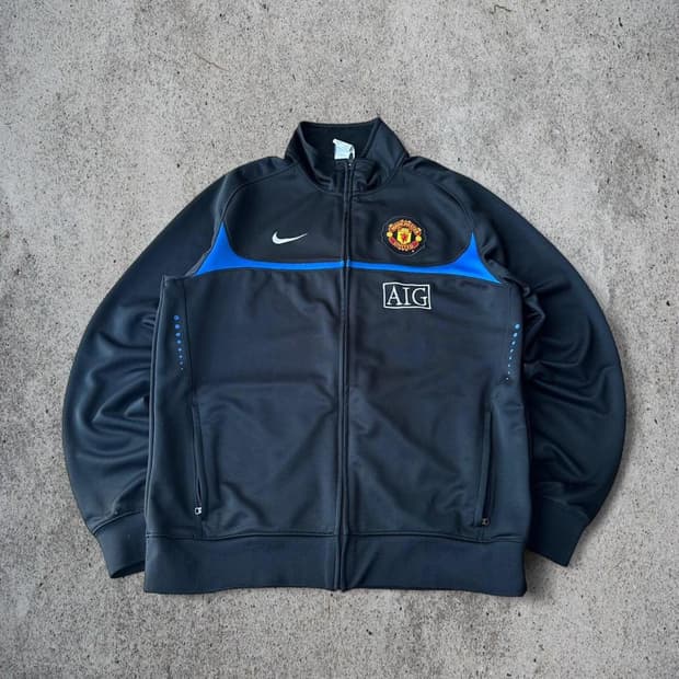 대장급 나이키 맨체스터 유나이티드 트레이닝 트랙탑 져지 