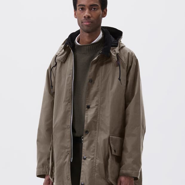 바버 x 마가렛호웰 스탠드 카라 파카 (Barbour for Margar