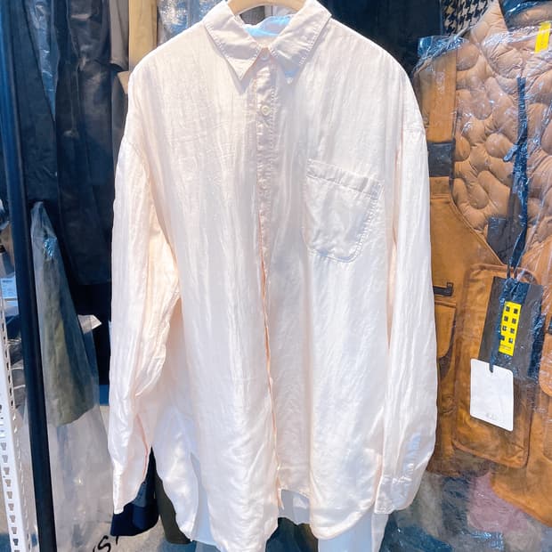 (정품/새상품) 아워 레가시 공용 달링 실크 셔츠