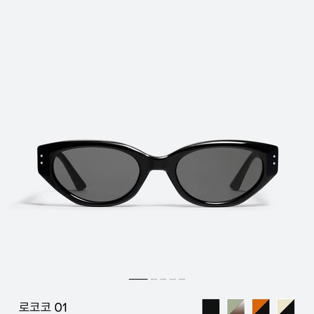 젠틀몬스터 로코코 01 블랙 선글라스 (제니착용)