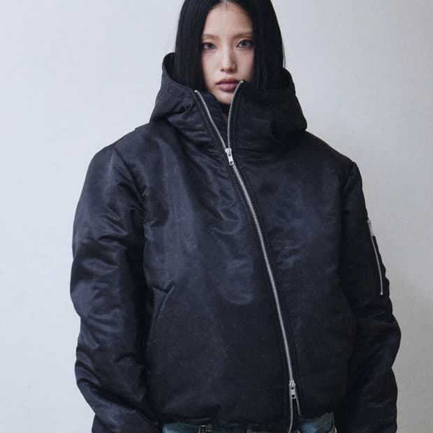 레킴 L1 후드 푸퍼 자켓 (블랙)