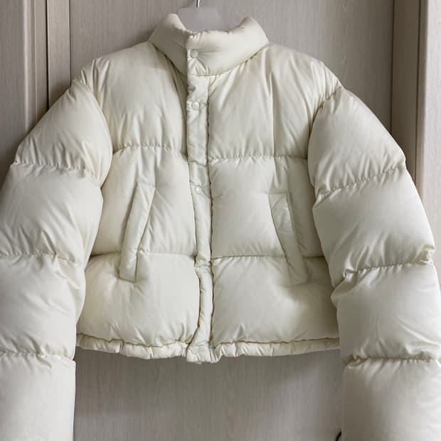 오어 아츄패딩 (화이트)