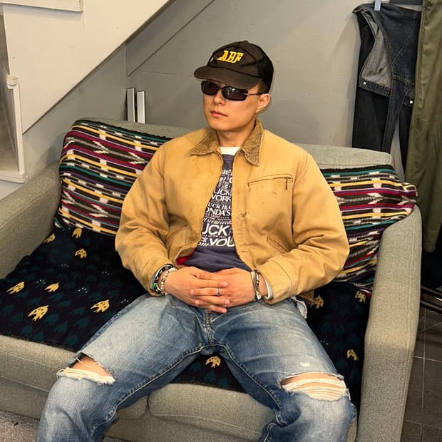 70’s Carhartt canvas detroit work jacket