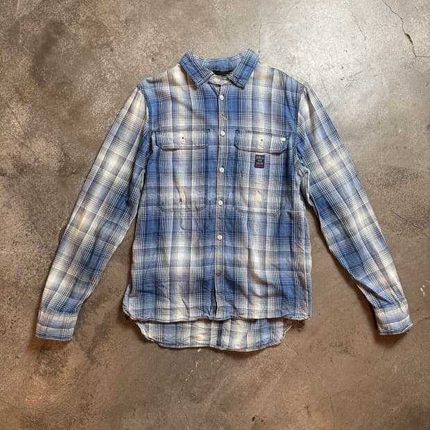 디젤 플란넬 2포켓 셔츠