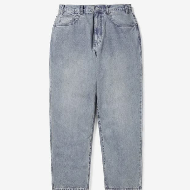 Relaxed Jeans Washed Blue