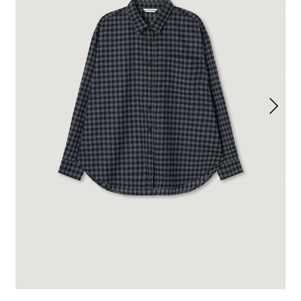 (구해요!!) 망고매니플리즈 BUDDY CHECK SHIRT_NAVY
