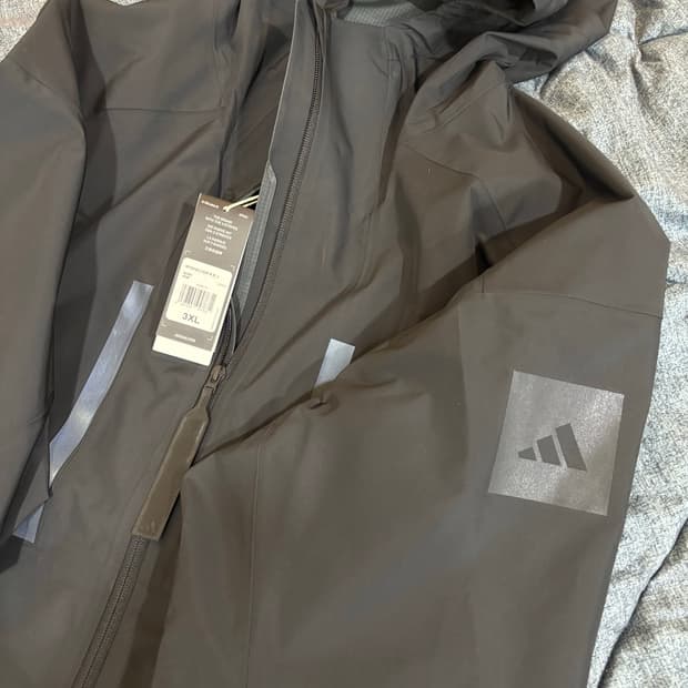 (새상품)아디다스 레인 로디 자켓 블랙 RAIN.RDY