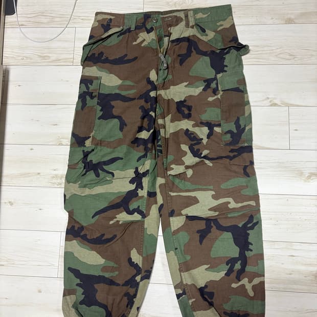 80s m65 우드랜드 카모 팬츠