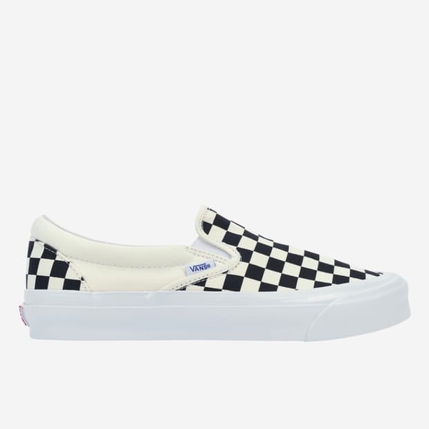 반스 볼트 og 체커보드 슬립온 235 (us7)