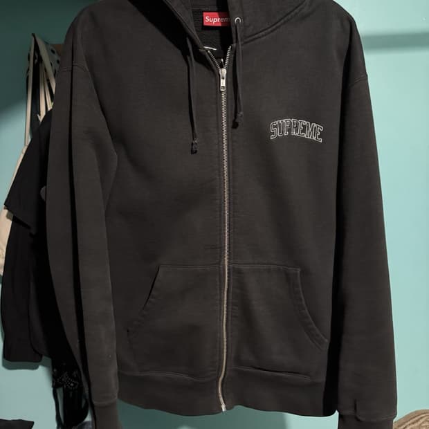 22FW 슈프림 도우보이 후드집업 블랙