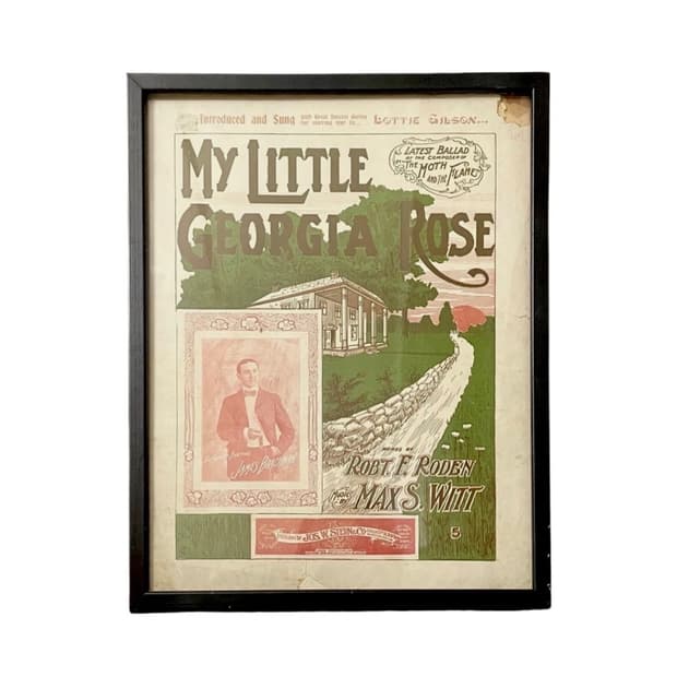 빈티지 작품 My Little Georgia Rose