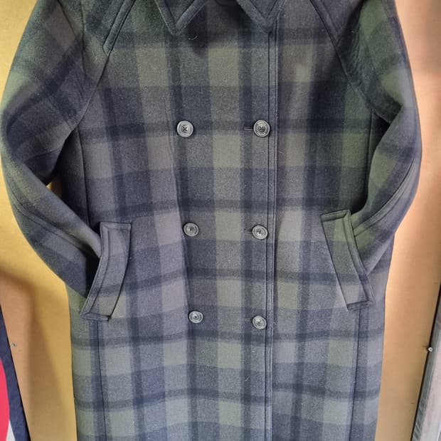 빈폴 여성 모직 구스 코트