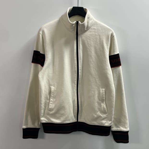 스투시 완장 코튼 집업 자켓 (on.134)