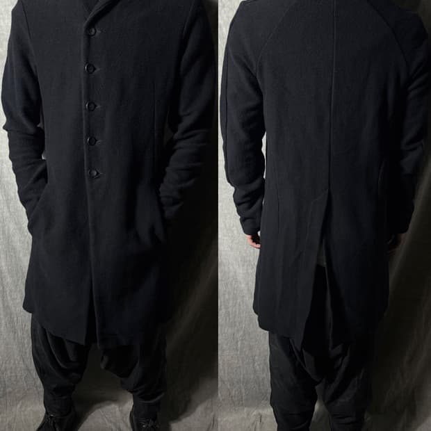 THE VIRIDI-ANNE Shawl Collar Coat