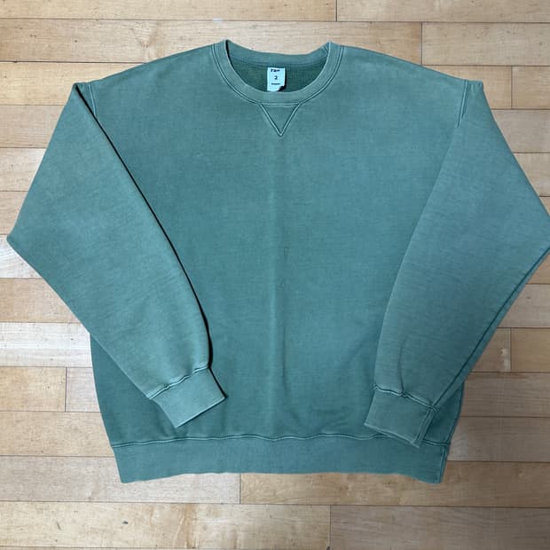 블라인드파일즈 스웻셔츠 세이지그린