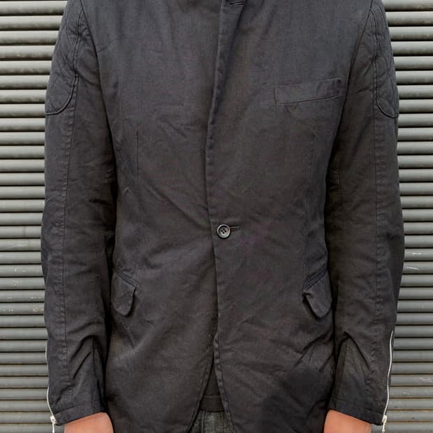 16AW Junya Watanabe 바이커 디테일 코튼 블레이저