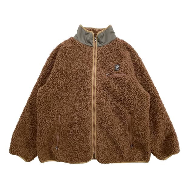 사우스2웨스트8 후리스 브라운 L