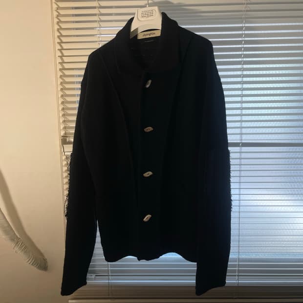 Jiyong kimSun-Bleached Knit Cardigan