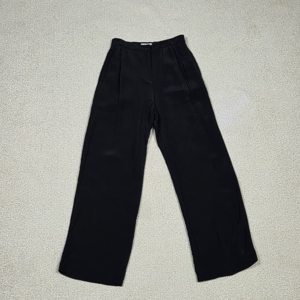 [타임] 레이온 와이드 슬랙스 | S00074