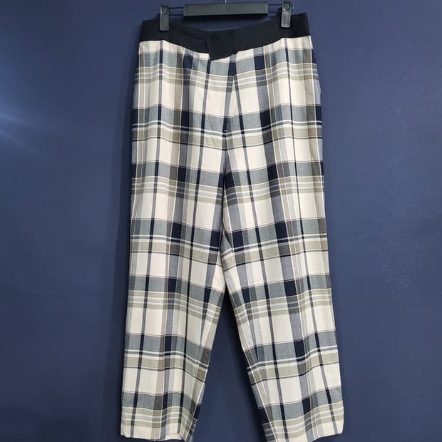 랑방컬렉션 체크 마 팬츠