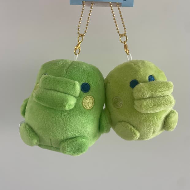 다마고치 구치파치 영구치파치 인형 키링 세트