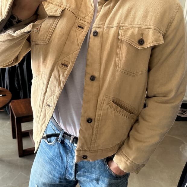 90s Nautica Jeans Company 코듀로이 트러커 자켓