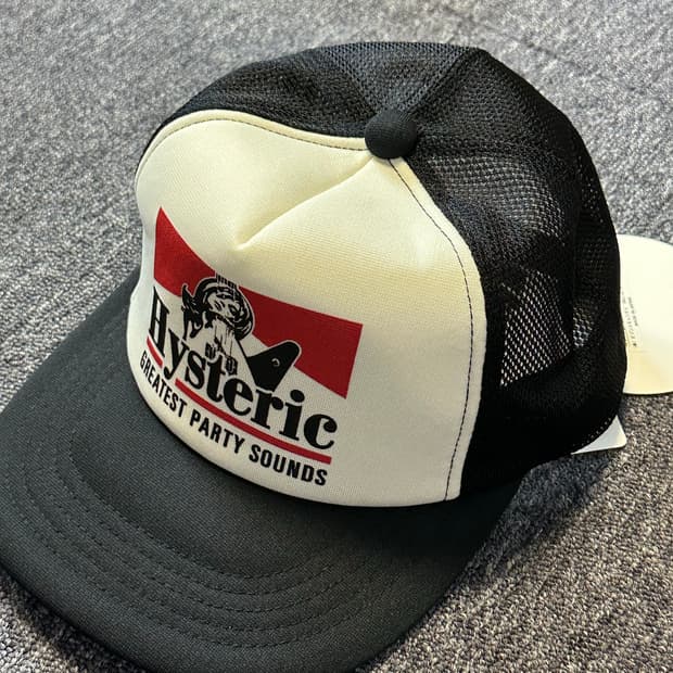 히스테릭 글래머 (Hysteric glamour) 기타걸 메쉬 캡