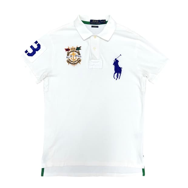 폴로 빅포니 치프키프 화이트 마린 카라티(M)