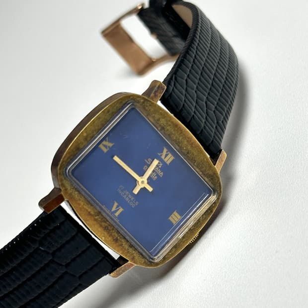 실바나 코르베트 빈티지 스퀘어 워치