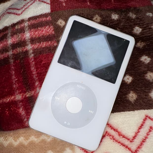 아이팟 화이트 우유팟