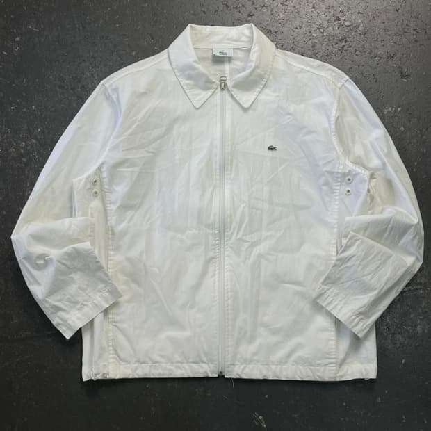 100 라코스테 코튼 스윙톱 자켓 