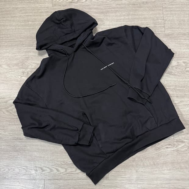 포스트아카이브팩션 8.0 후드티 블랙