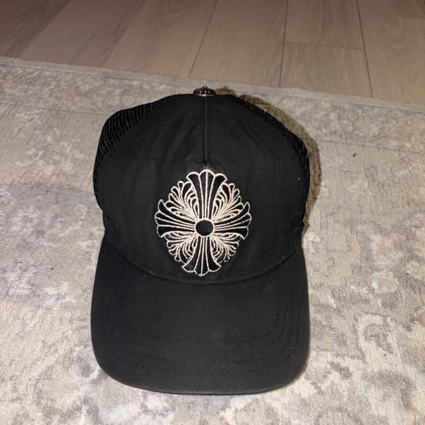 Chrome Hearts Floral Cross Mesh Cap