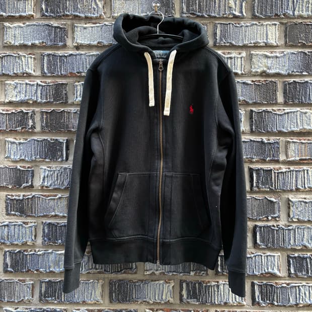 폴로랄프로렌 와플 짚업 (100%정품)