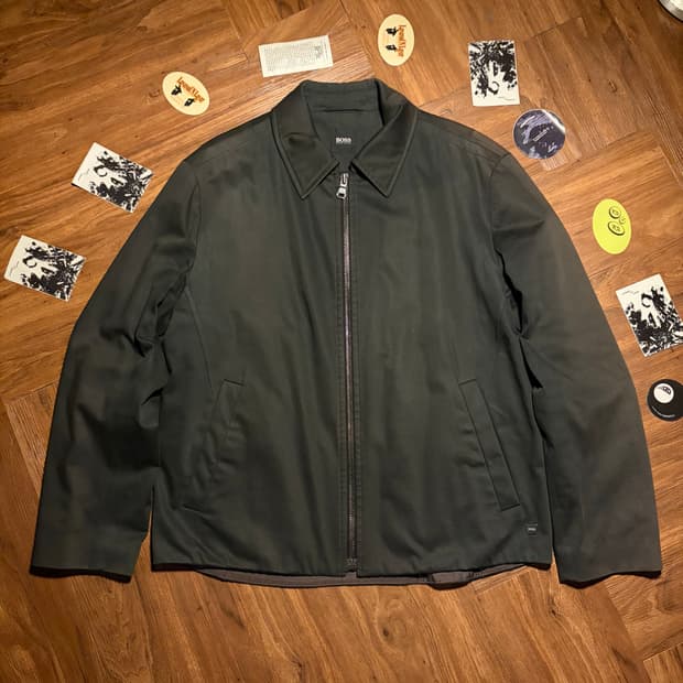 BOSS HUGO BOSS 보스 미니멀 코튼 자켓
