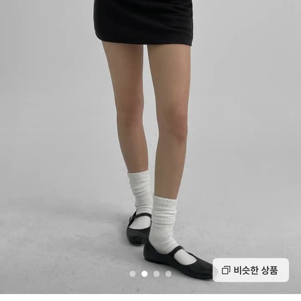 블랙업 샤브린 미니 스커트 팬츠 블랙