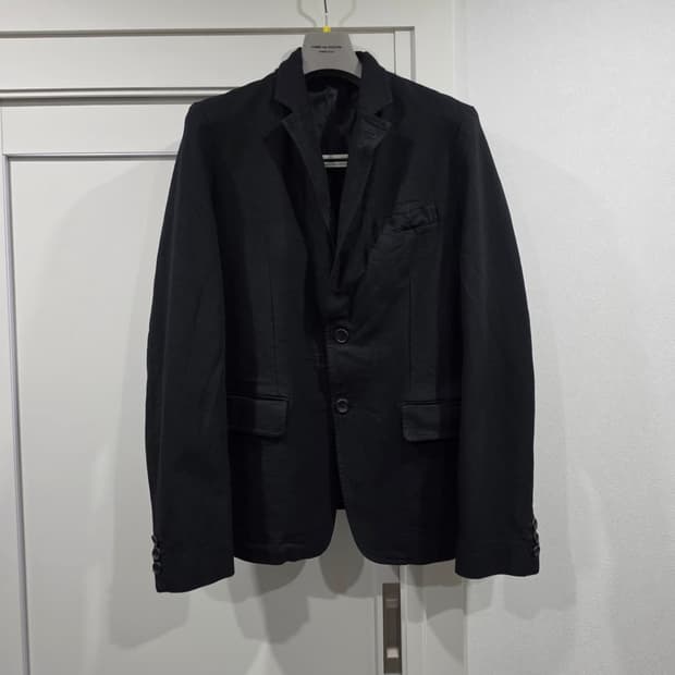 꼼데가르송 옴므 축융폴리(슈렁큰 이펙트) 자켓 L