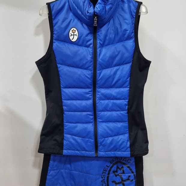 까스텔바작 패딩 조끼 셋트 (C952