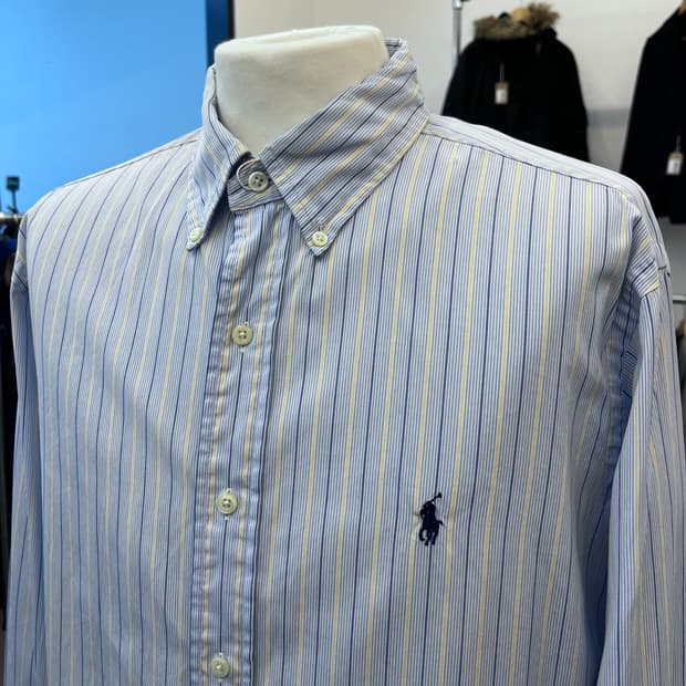 폴로 랄프 로렌 스트라이프 셔츠