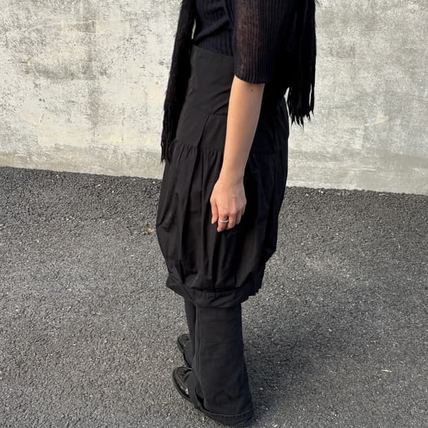 드리스 반 노튼 볼륨 스커트