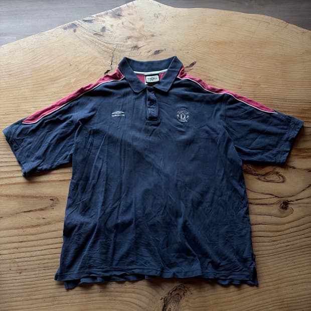00s 맨체스터 유나이티드 트레이닝 엄브로 폴로 셔츠