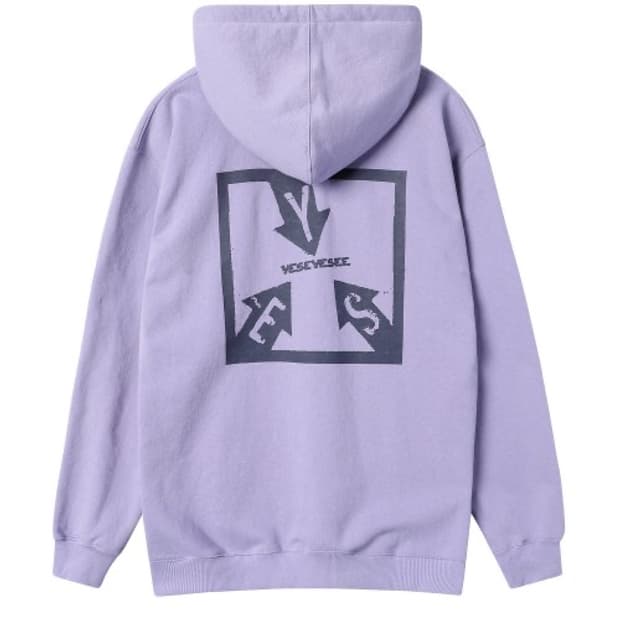 정품 예스아이씨 연보라 후드티L (단종된 상품)
