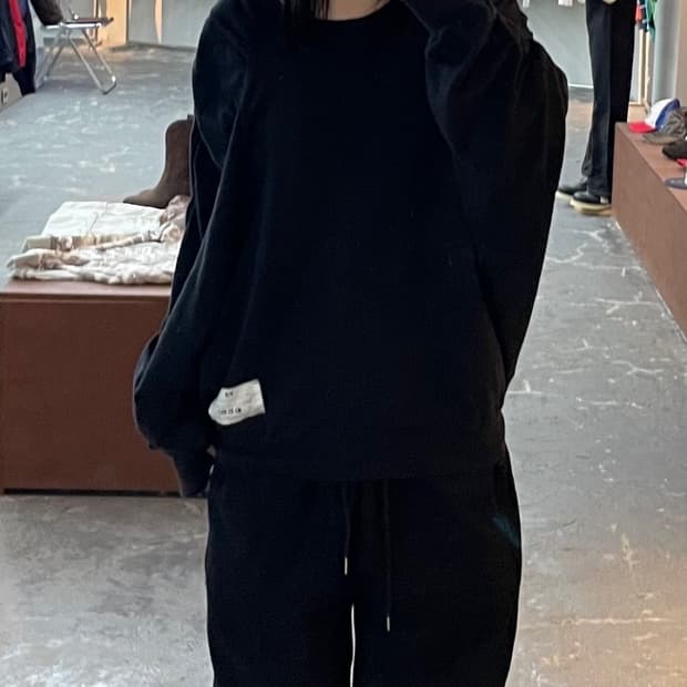 아디다스 Y-3 요지 야마모토 가오리핏 아방가르드 맨투맨 H1369