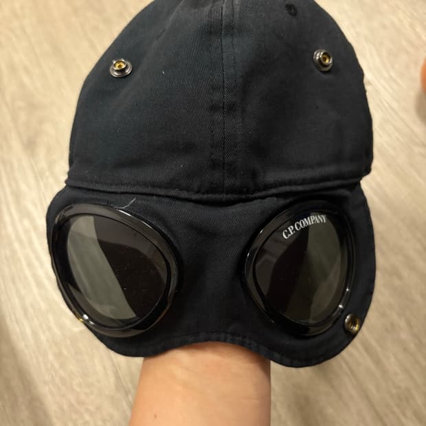 C.p. Company 고글캡 블랙 