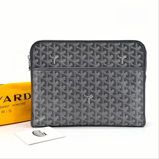 고야드 쥬방스 클러치백 GM 그레이