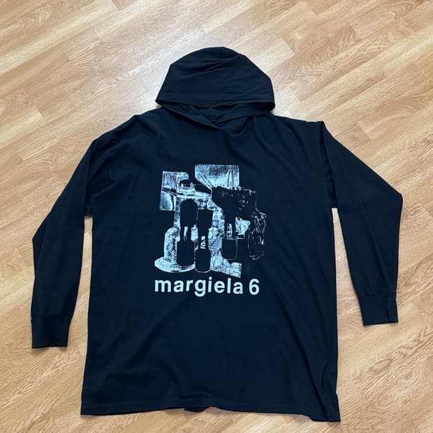 마르지엘라 MM6 후드 롱슬리브