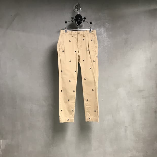 폴로 랄프로렌 멀티 자수 치노 팬츠 베이지 29/32